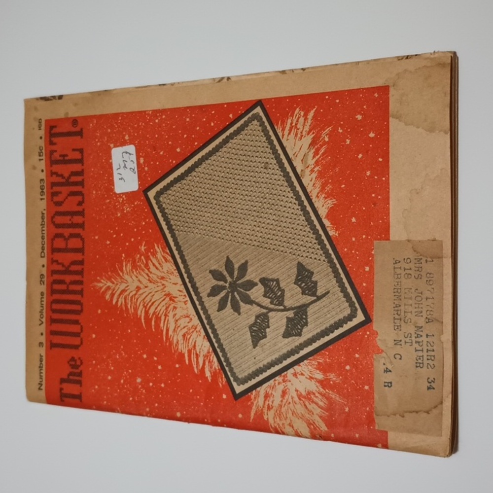 VTG December 1963 The Workbasket Crafting Magazine